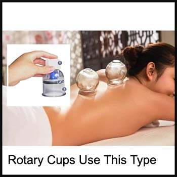 Acupressure Rotary Cup Hijjam Therapy - रोटरी और हिज्जामा थेरेपी कप AC-1310