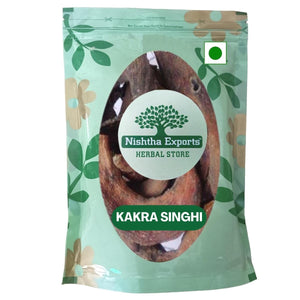 Kakra Singhi Whole-Pistacia Integerrima-काकरा सिंघी साबुत-Raw Herbs-Zebrawood-Kakadasinghi-Jadi Booti-Single Herbs