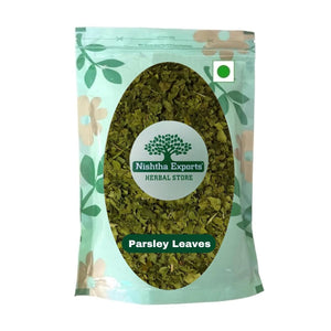 Parsley Leaves-Petroselinum Crispum-अजवायन पत्तियां-Raw Herbs-Ajwain pattiya-Jadi Booti-Single Herbs