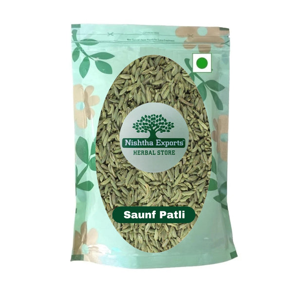 Saunf Patli-Fennel-सौंफ पतली-Raw Herbs-Thin Fennel-Ani-Saunf-Jadi Booti-Single Herbs