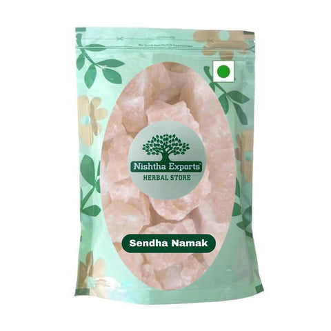 Sendha Namak Whole-Rock Salt-सेंधा नमक-Raw Herbs-Himalayan Pink Salt-Lahori Salt-Saindha Namak-Spice