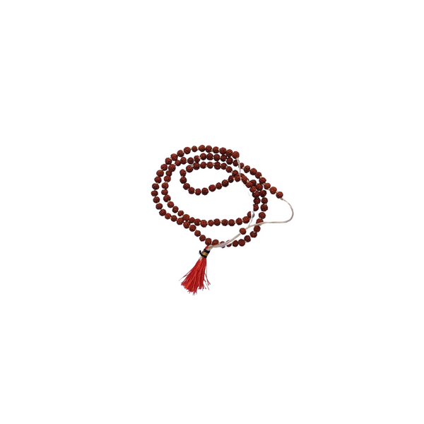 Rudraksha Mala 108 Beads-Divine Brown Rudraksha Mala-Japa Mala-Jaap Mala For Meditation And Yoga(No. 00)