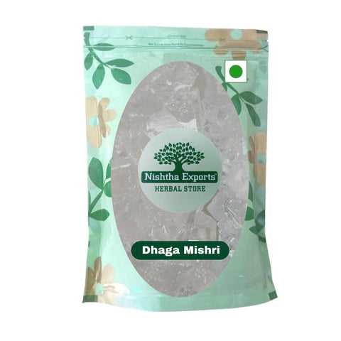 Dhaga Mishri-Rock Sugar-Thread Mishri-धागा मिश्री-Raw Herbs-Dhage Wali Mishri-Jadi Booti