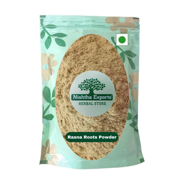 Rasna Root Powder-Pluchea Lanciolata-Raw Herbs-रसना जड़ पाउडर -Ray Sanay Root-Rai Senna Dried Root-Jadi Booti