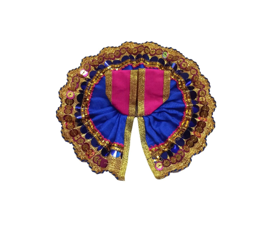Laddu Gopal Dress -Bal Gopal Ji Poshak-Krishna Ji Dress- Kanhaiya Ji-Kanha Ji-Govinda-Thakur Ji-Bal Gopal-Mix Colors-Size: 2 No