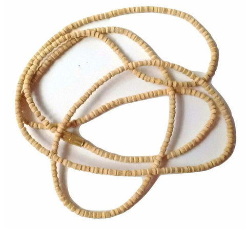 Tulsi 108 Beads Kanthi Mala-Holy Basil Japa mala-Small Round Shape Beads mala -Tulsi Kanti Mala-Spiritual Jap Mala