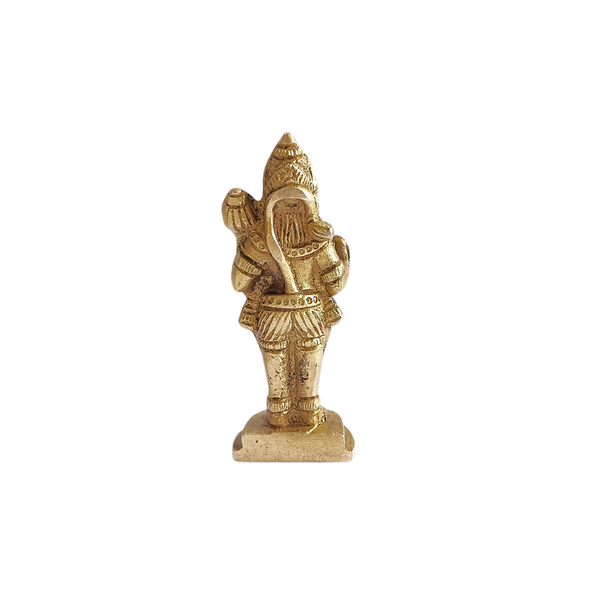 Lord Hanuman Brass (Pital) Murti - Pavanputra Idol – Maruti– Sankat Mochan - Bajrangbali Sculpture - Veera Hanuman Idol - Pital Murti (Brass) For Pooja, Decoration & Gifts