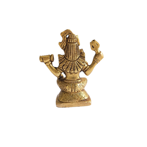 Lord Shiva Brass (Pital) Murti - Shiva Idol – Mahadeva – Rudra - Shiva Sculpture - Shiva Symbolism Idol - Pital Murti (Brass) For Pooja, Decoration & Gifts