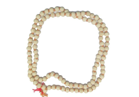 Tulsi Mala 108 Beads-Vrindavan Japa mala -Prayer & Yoga Garland for Lord Radha Krishna -Spiritual Jap Mala
