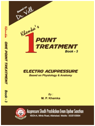 One Point Treatment (Book III) Electro Acupressure based on Physioligy & Anatomy by M P Khemka AC-1426