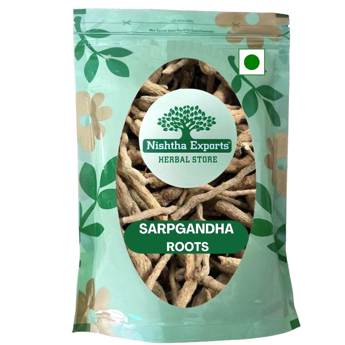 Sarpgandha Roots -सर्पगंधा जड़-Snake Root -Raw Herbs/Jadi Booti Dried-Rauvolfia Serpentina
