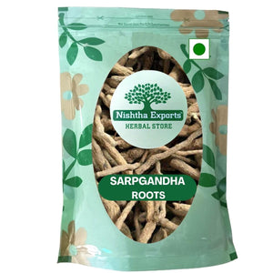 Sarpgandha Roots -सर्पगंधा जड़-Snake Root -Raw Herbs/Jadi Booti Dried-Rauvolfia Serpentina