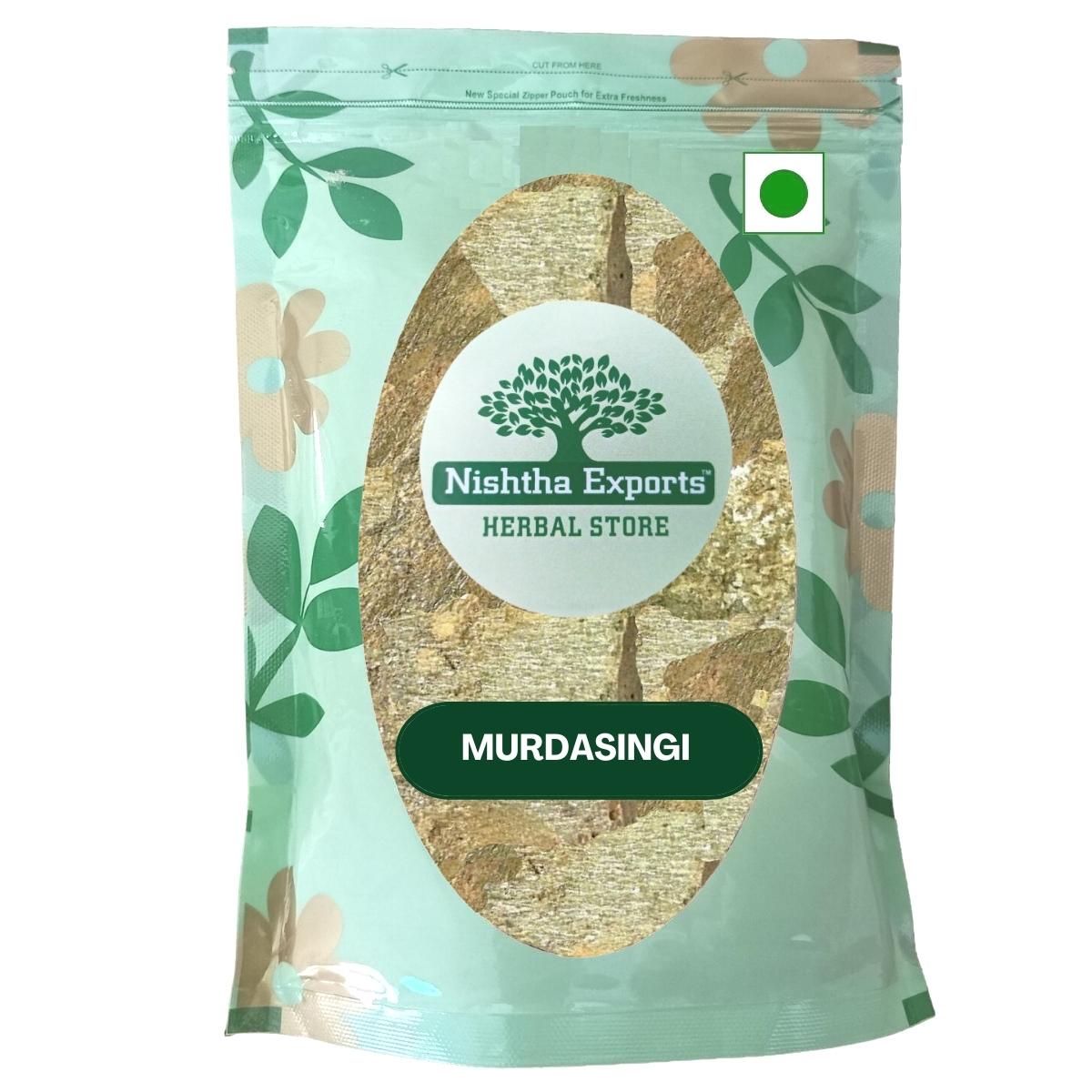 Murdasingi - मुर्दासिंगि-Murdar Singh Dried- Raw Herbs/Jadi Booti Murdar Seng - Litharge
