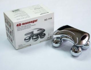 4D Massager Roller 4D -मालिश रोलर - 360 Ratatation for face & Body AC-4DM