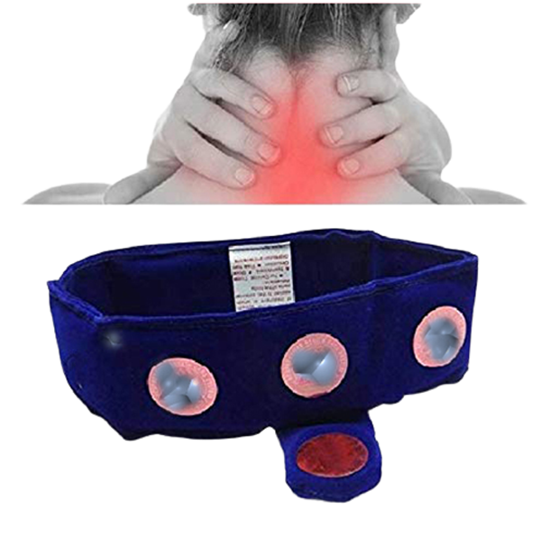 Acupressure Magnet Cervical/neck Belt-Velvet चुंबकीय सरवाईकल गर्दन बेल्ट AC-518