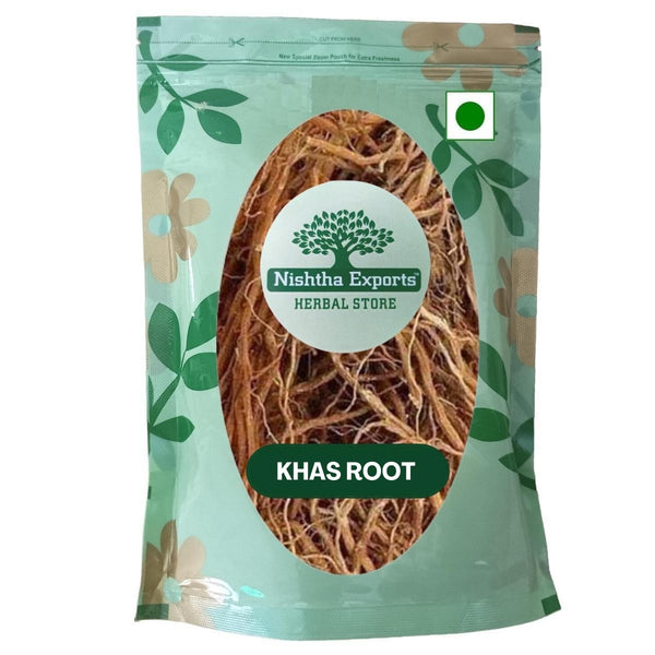 Khas Root- Khus Jad - Ushira Dried -खस रूट- Vetiver Roots - Vetiveria Zizanioides - Ramacham -Raw Herbs-Jadi Booti