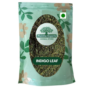Indigo Leaf - Neel Patti - Nil Patta - Indigo Leaves - इंडिगो लीफ-Indigofera Suffruticosa Raw herbs/Jadi Booti Dried