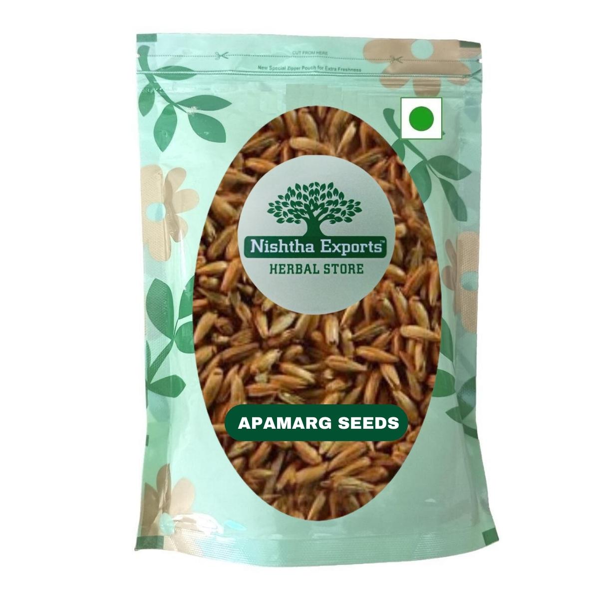 Apamarg Seeds -अपामार्ग बीज-Uttareni Seeds Latjira  Beej Edible Chirchita  Latjeera Achyranthes Aspera Raw Herbs-Jadi Booti