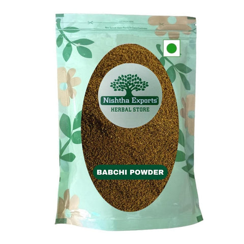 Bavchi Powder-Babchi Powder-Bakuchi-बावची पाउडर-Bavanchi Powder-Corylifolia Raw Herbs-Jadi Booti