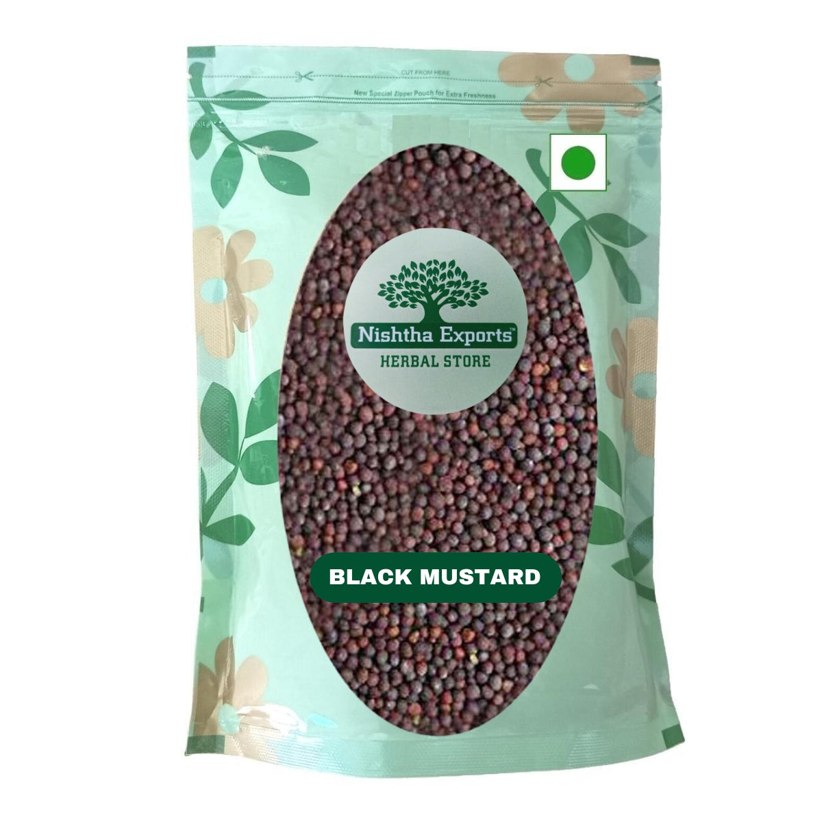 Black Mustard Seed / सरसों बीज / Brassica Nigro-Raw herbs-Jadi Booti