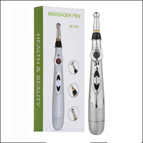 Acupressure Massager Pen DF-618 ( 3 इन 1 एक्यूपंक्चर पेन) AC-(DF-618)