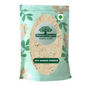 Sonth Dried Powder - Sounth Powder - Dry Ginger Powder -सोंठ पाउडर- Sunthi - Zingiber officinale Raw herbs-jadi Booti