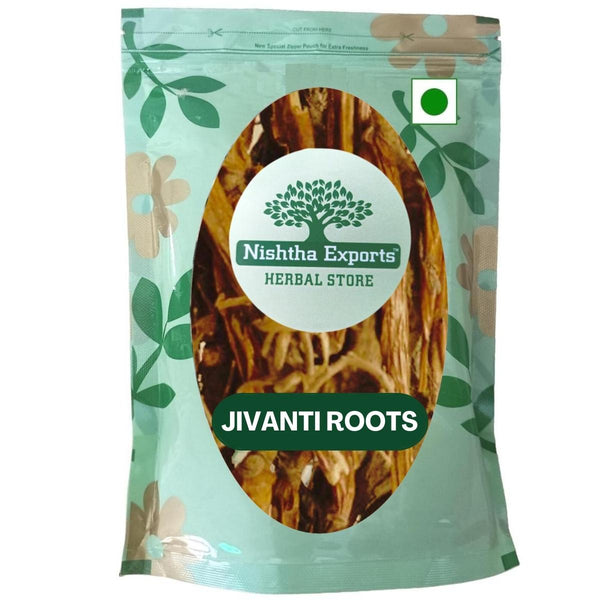 Jivanti Roots - Jiwanti Jadd - Jeevanti Roots dried-जिवंती रूट्स - Leptadenia Reticulata Raw herbs-Jadi Booti