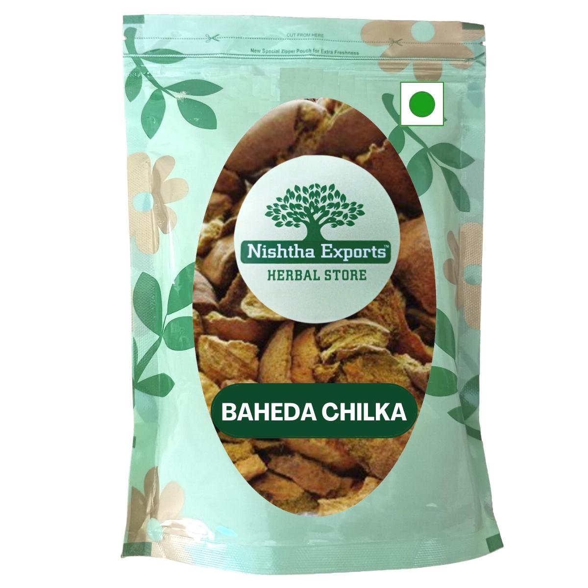 Baheda Chilka-Bahera Without Seeds Dried -बहेड़ा छिलका-Terminalia Belerica Raw Herbs-Jadi Booti