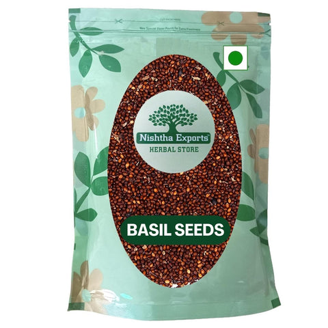 Tulsi Beej -Edible  Basil Seeds - Tulsi Seeds- तुलसी बीज - Tukhme Rehan - Ocimum Sanctum Raw Herbs-Jadi Booti