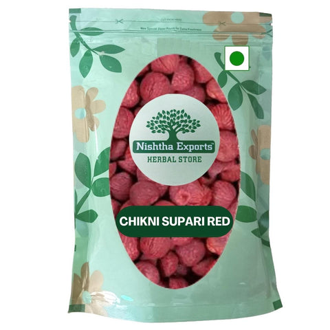 Supari Chikni - Supari Lal -सुपारी चिकनी - Areca Nut Dried Raw Herbs-Jadi Booti