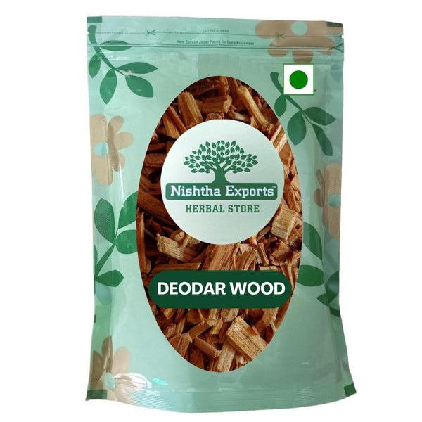 Deodar Lakdi - Deodar Wood - Cedar Wood-देवदार लकड़ी - Cedrus deodara Roxb Raw Herbs-Jadi Booti