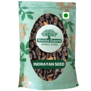 Indrayan Beej - Tumba Seeds - Citrullus colocynthis -इंद्रायण बीज-Raw Herbs-Jadi Booti