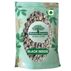 Kala Dana Chota - Black Seeds - Kala Beej - काला दाना छोटा - Morning Glory Seeds - Ipomoea nil- Raw Herbs