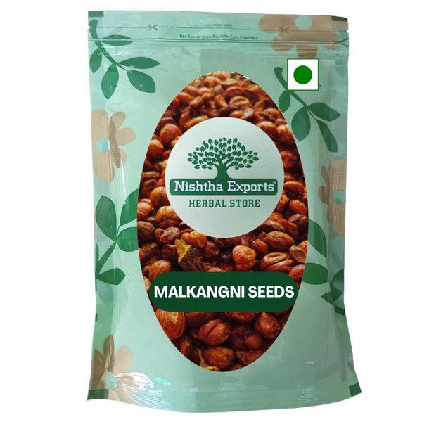 Malkangni Beej-Jyotishmati Seeds-Celastrus Paniculatus - मालकांगनी बीज-Raw Herbs-Jadi Booti