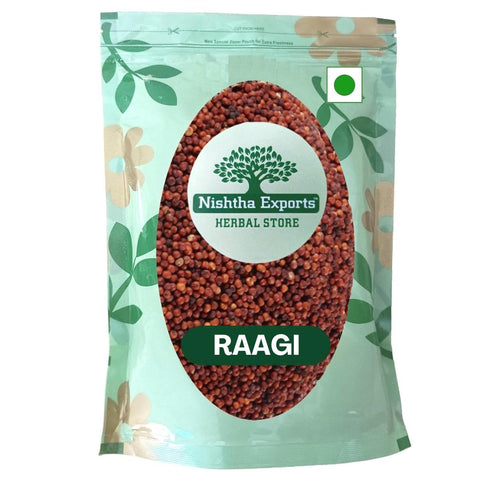 Ragi - Raagi - Mandwa - Madua -रागी- Finger Millet - Eleusine coracana Raw Herbs-Jadi Booti