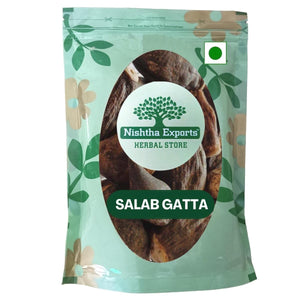 Salab Gatta-Salam Gatta-Saalam Gutta-Saalab Gatta-सलाब गट्टा-Orchid Root Dreid-Raw Herbs/Jadi Booti
