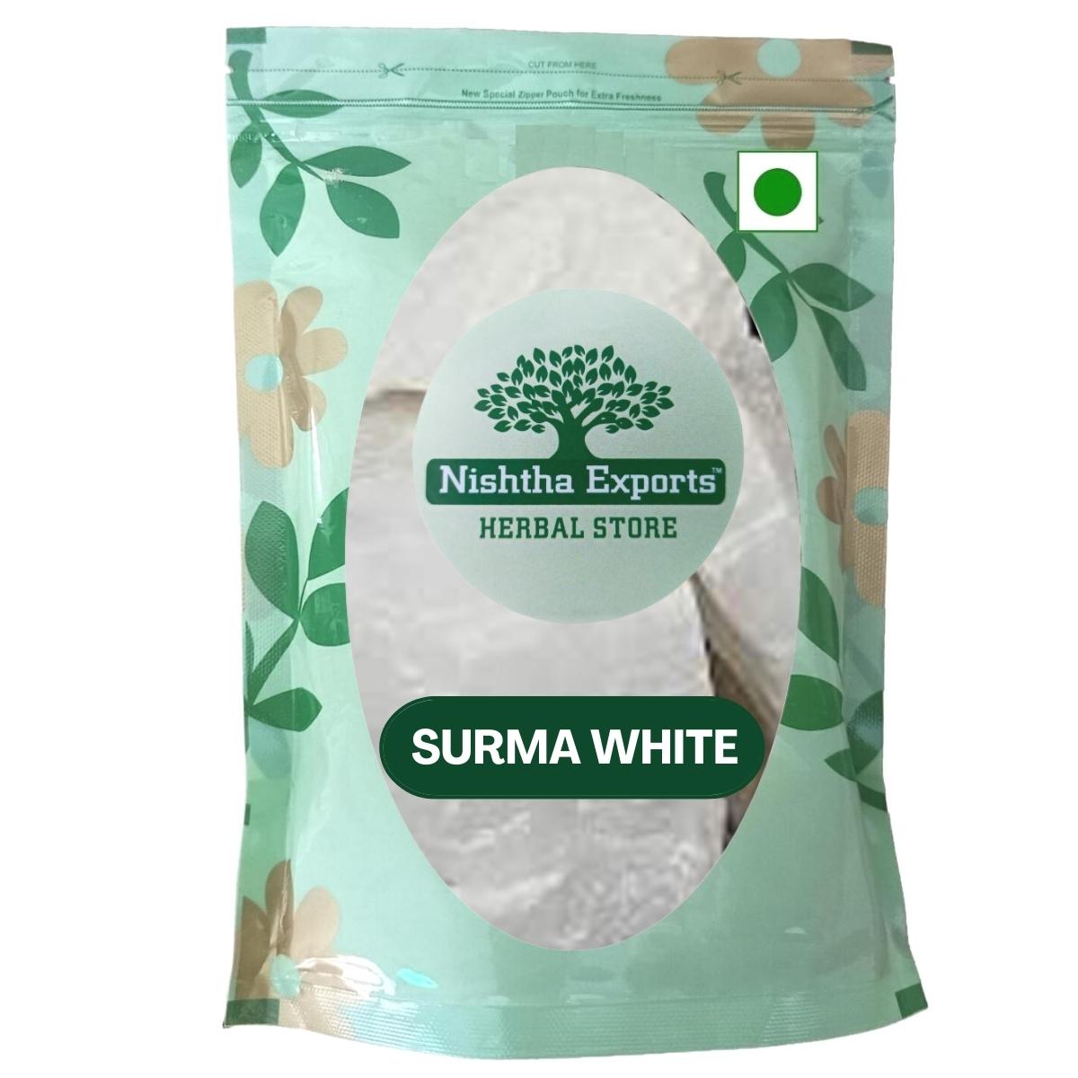 Surma Safed-Surma White Dreid-सफेद सुरमा-Raw Herbs/Jadi Booti