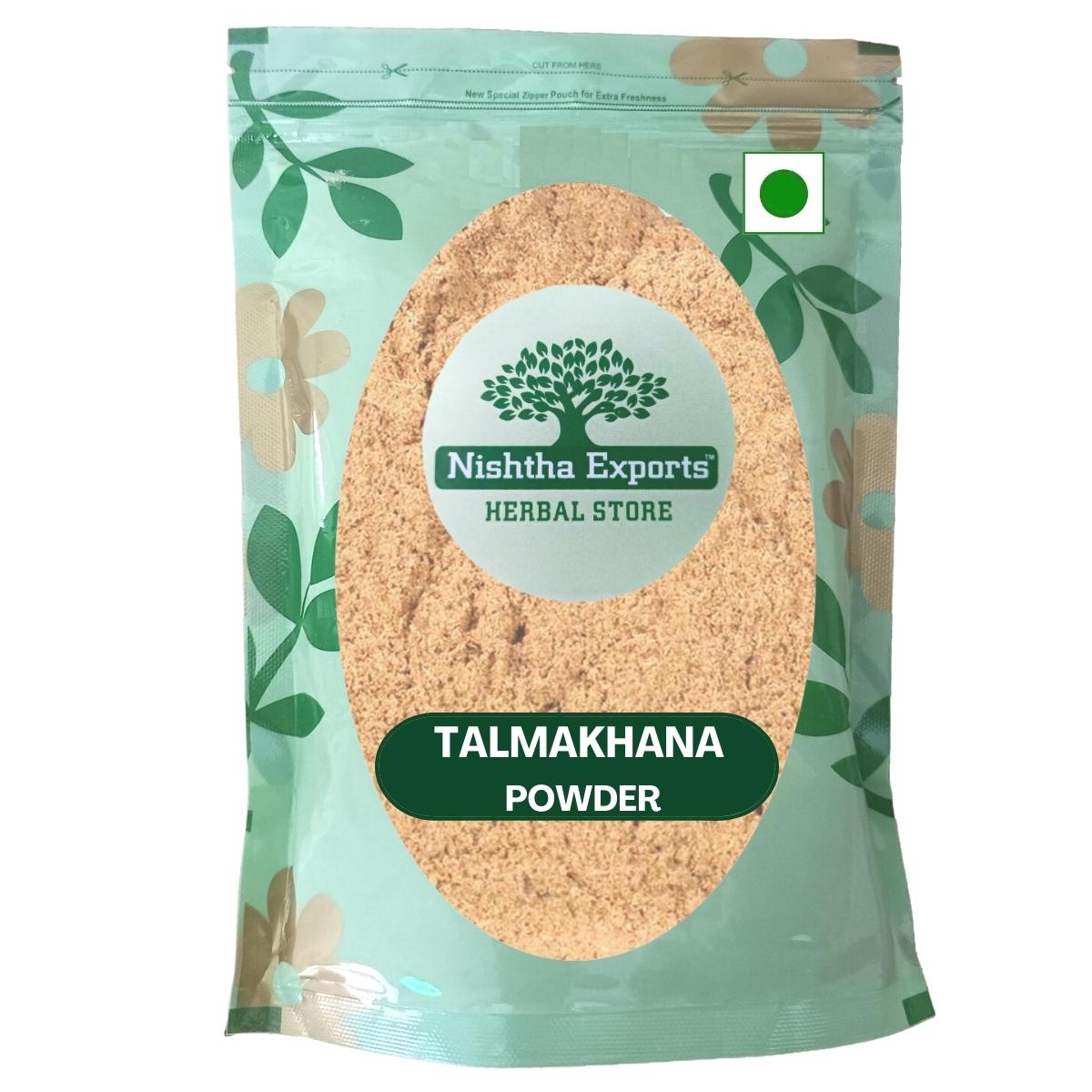 Talmakhana Powder -Taal Makhana Churna -ताल मखाना पाउडर-Kokilaksha Beej Powder -Asteracantha Longifolia Raw Herbs-Jadi Booti