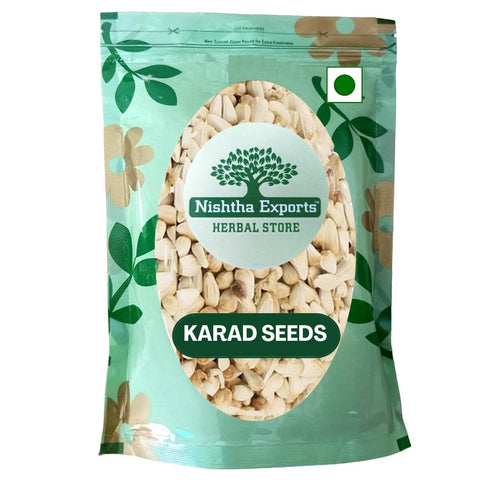 Karad Seeds-Beej Karad- कराड बीज-Safflower Seeds - Kusum Beej - Beej Karar Raw Herbs-Jadi Booti