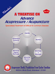 A Treatise on Advance Acupressure / Acupuncture Book By Khemka`s Part -20 Treatments  Difficult & Common Diseases AC-PART-20