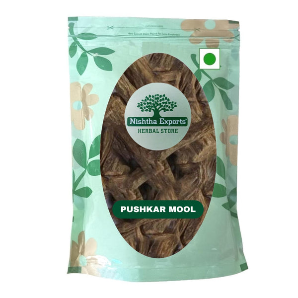 Pushkarmool - Pushkar Mool - Orris Root -पुष्करमूल- Inula Racemosa Raw Herbs-Jadi Booti