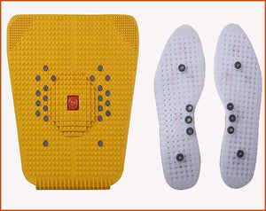 Acupressure Acupuncture sujok Health & Personal home use foot mat & Acupressure shoes sole combo kit
