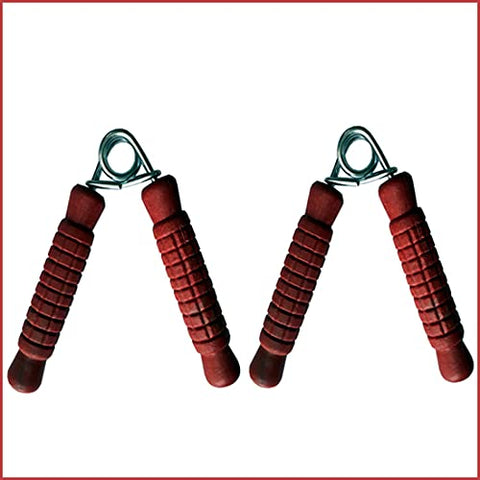 Acupressure Hand Grip 2pc Strengthener Squeezer with Non-Slip Grips for Adjustable Resistance Still-2pc