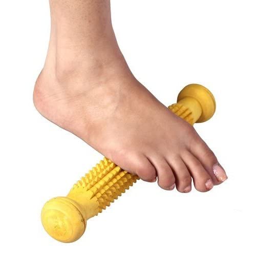 Acupressure Massager Tools, Combo Kit for Stress Free and Pain Relief with Foot Roller Wooden Multipurpose