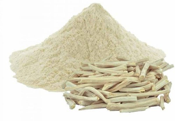 Shatavari Root White powder -Sitawar Safed Powder -शतावरी जड़ सफेद पाउडर-Raw Herbs-Jadi Booti