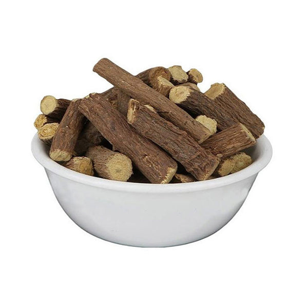 Mulethi - Licorice Root-मुलेठी- Yashtimadhu - Mulhati Raw Herbs- Jethimadh dried- Aslussoos - Glycyrrhiza glabra -Jadi Booti