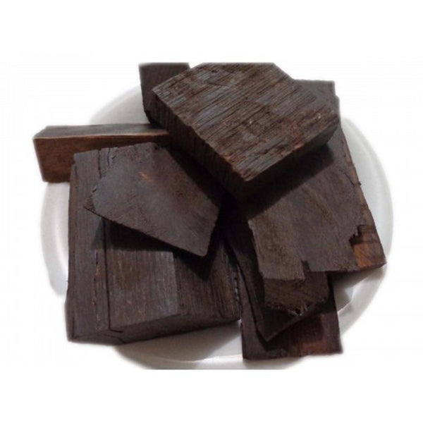 Agar Wood Black (Without Fragrance) - अगर लकड़ी काली Oud Wood dried- Agarwood - Aquilaria agallocha Raw Herbs-Jadi Booti