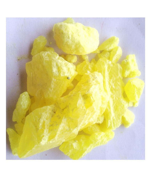 Amlasaar - Amalsar-Ghandak - Gandhak Dried-अम्लसार - Yellow Sulphur Raw Herbs-Jadi Booti
