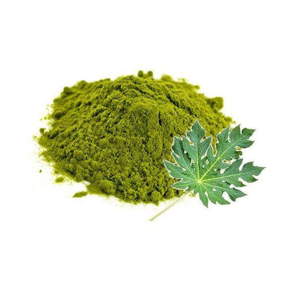 Papita Patta Powder - Papeeta Patta Powder-पपीता पत्ता पाउडर - Papaya Leaf Powder Raw Herbs-Jadi Booti