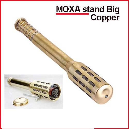 Moxa Stand Copper Big Roller Stick Moxibustion Massage Burner AC-MSC